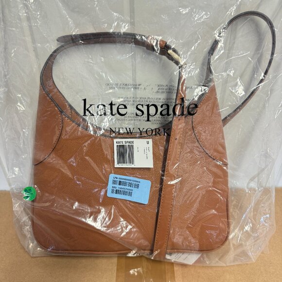 Kate Spade New York Leather Crossbody – Warm Ginger - Picture 6 of 7